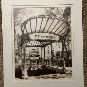Sepia Metropolitan Print
